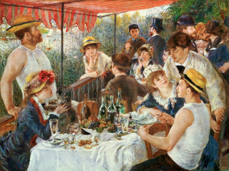 Almuerzo de remeros